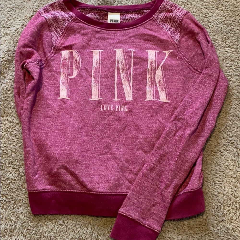 Pink sweatshirt